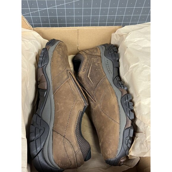 Men's Moab Adventure Moc WP Hiking Boots - Dark Earth - Picture 7 of 8